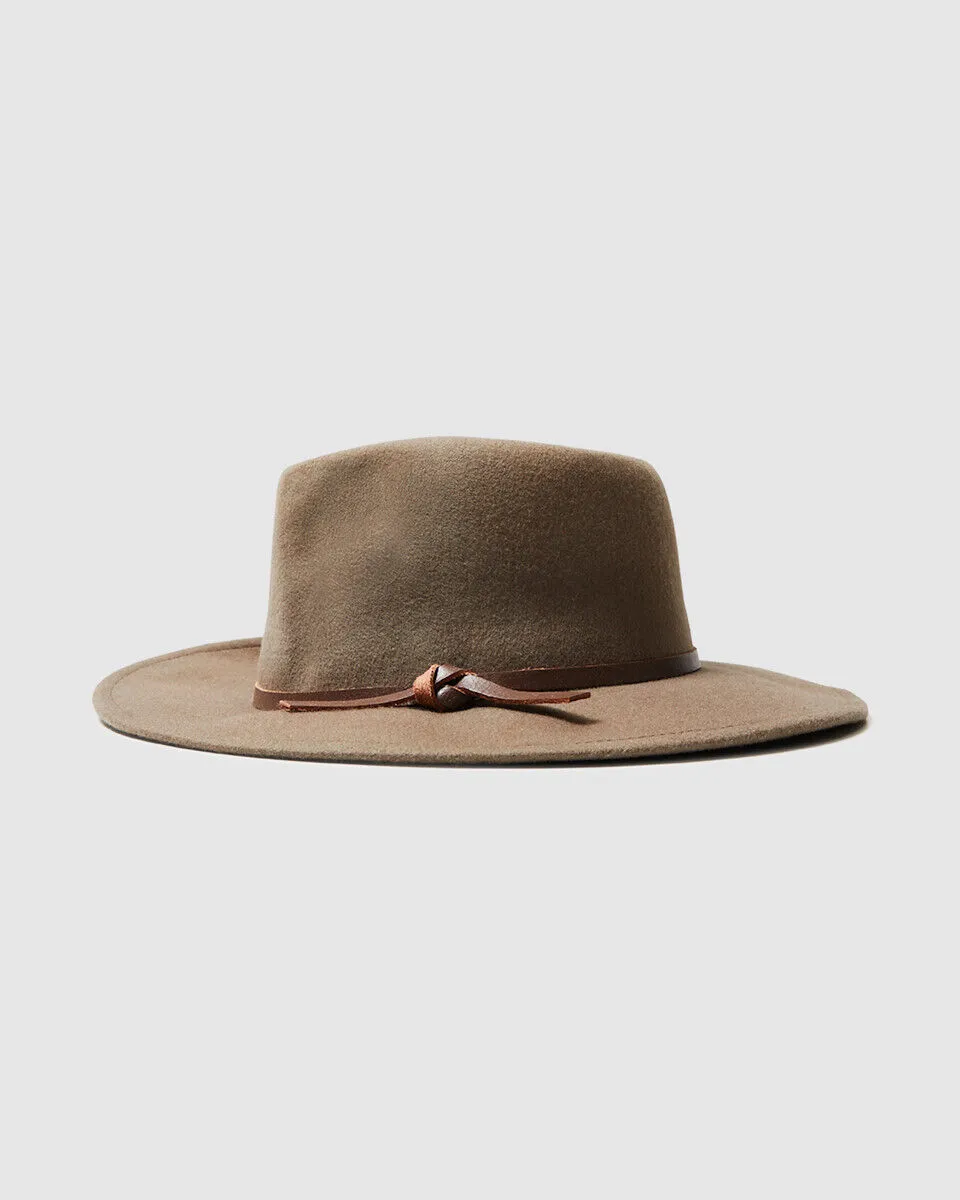 Howard Wool Fedora by Arvust in Cigar Brown