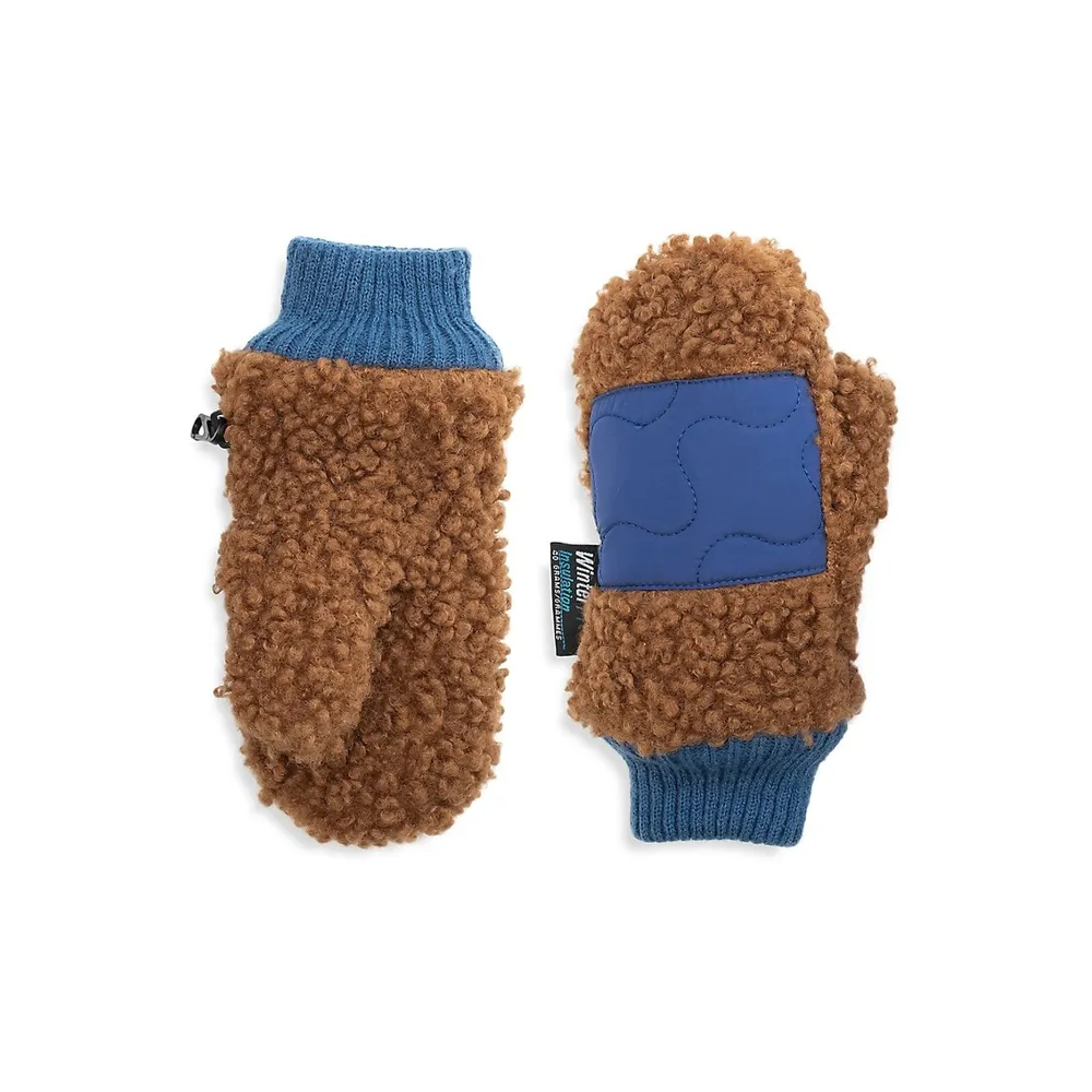 Hudson's Bay Fleece Mittens for Little Boys