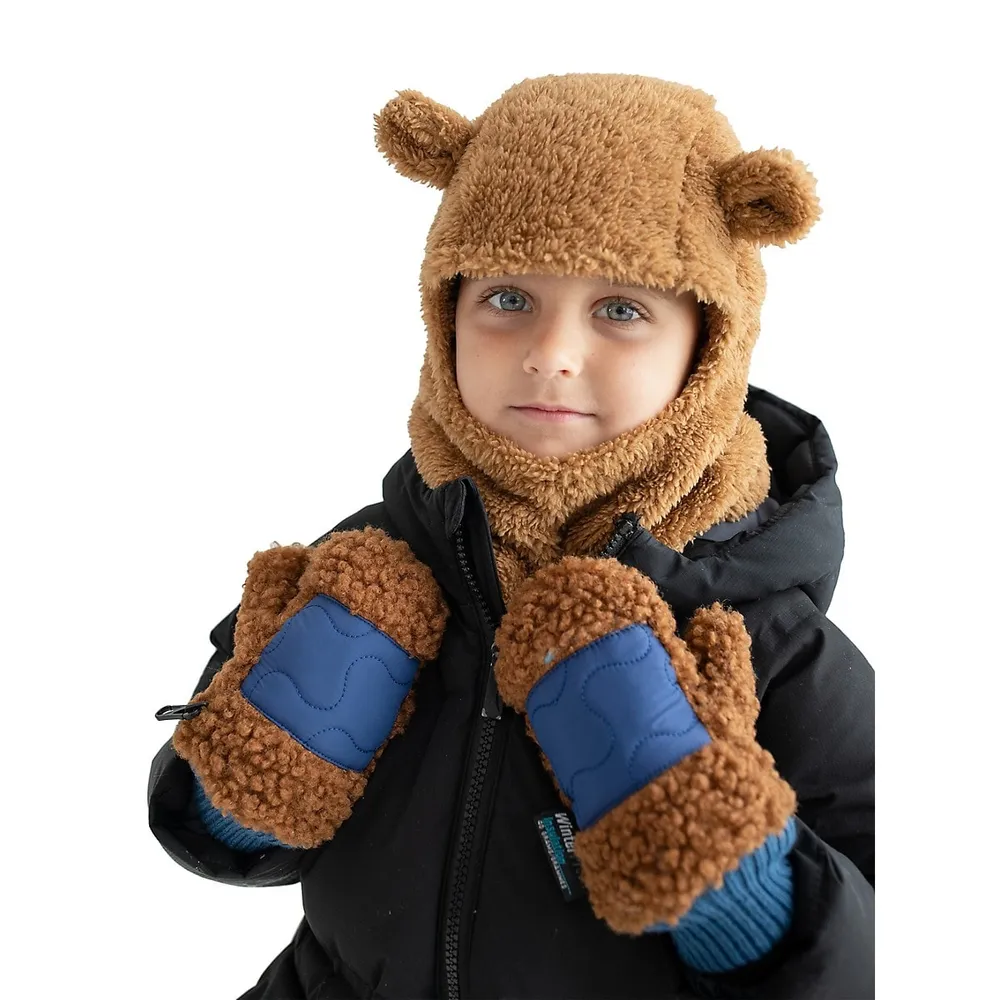 Hudson's Bay Fleece Mittens for Little Boys