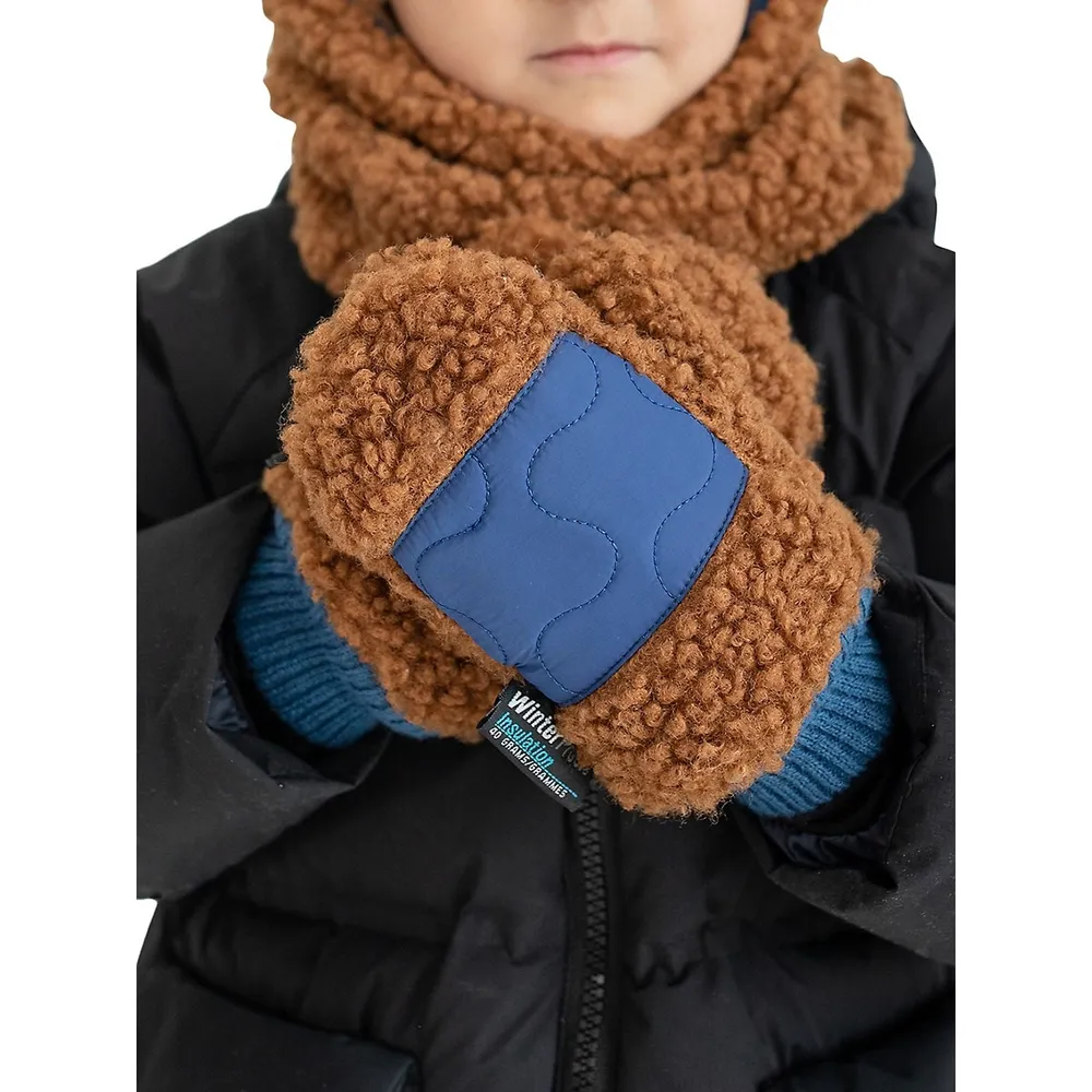 Hudson's Bay Fleece Mittens for Little Boys