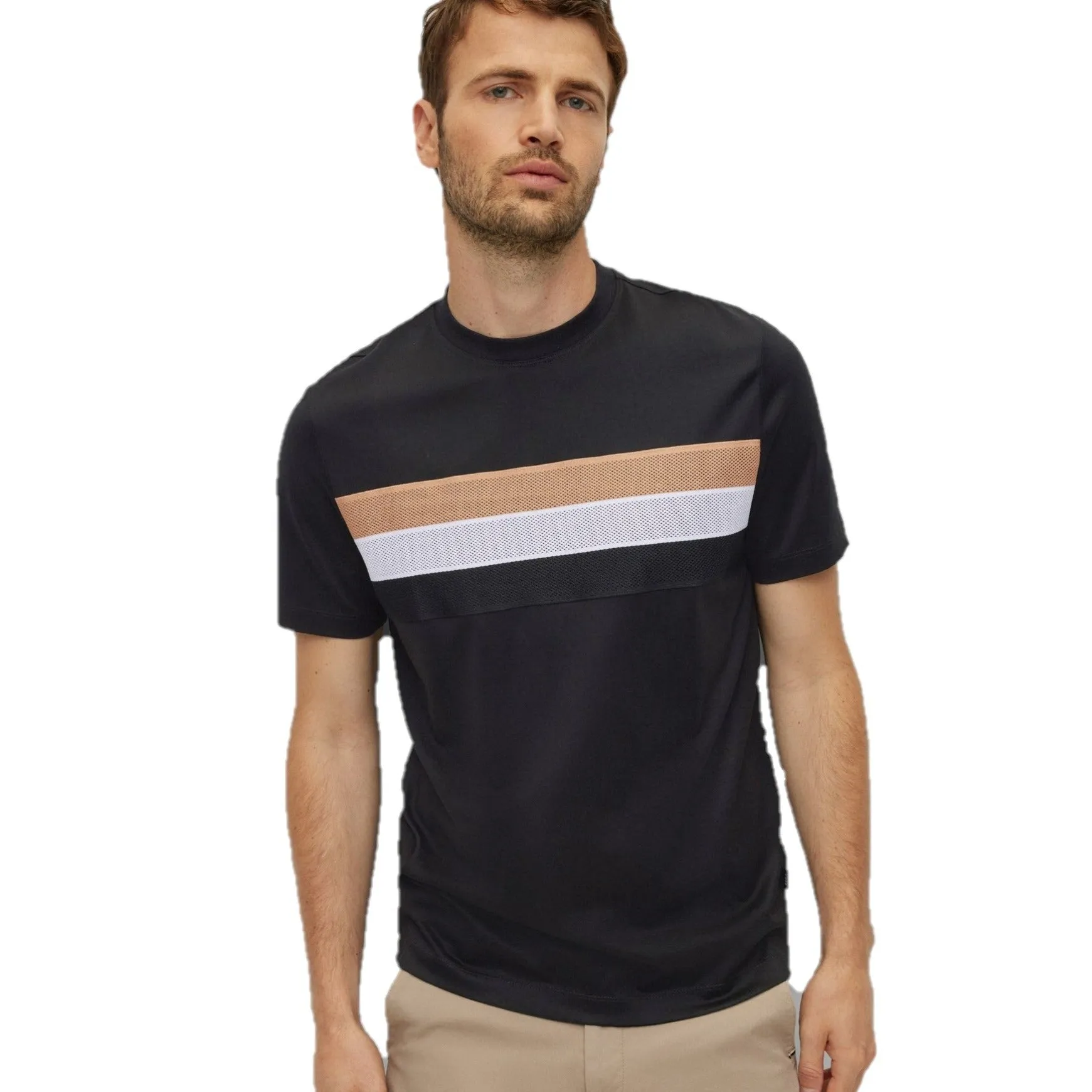 Hugo Boss Tiburt Signature Stripe Tee