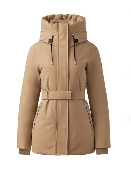 JENI-NFZ 2-in-1 Down Parka with Removable bib Light Camel Shop