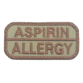 Khaki Aspirin Allergy Patch