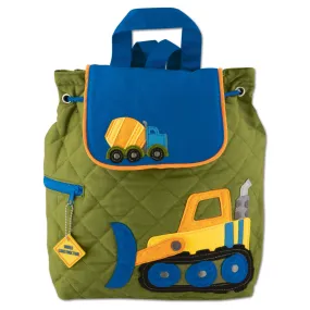 Kids Construction Theme Backpack by Stephen Joseph