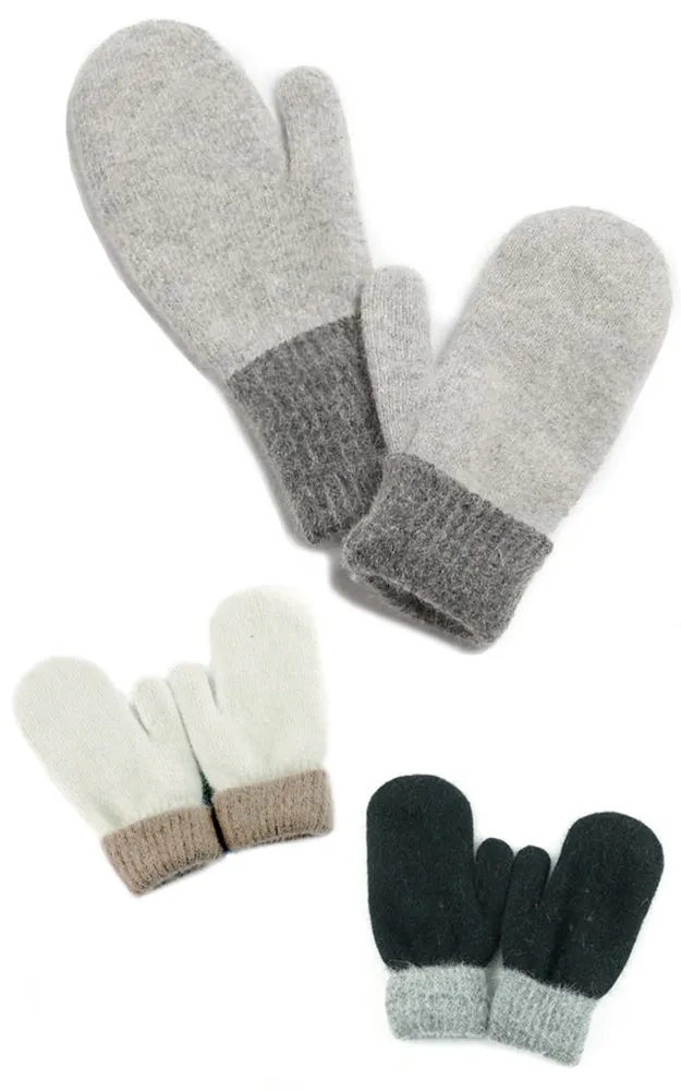 Two-Tone Mittens (12pcs Pack)