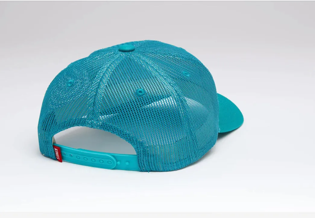 Kimes Ranch Weekly Trucker in Teal