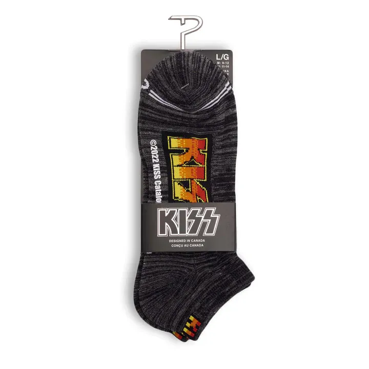 Logo Liner Socks with Kiss Design