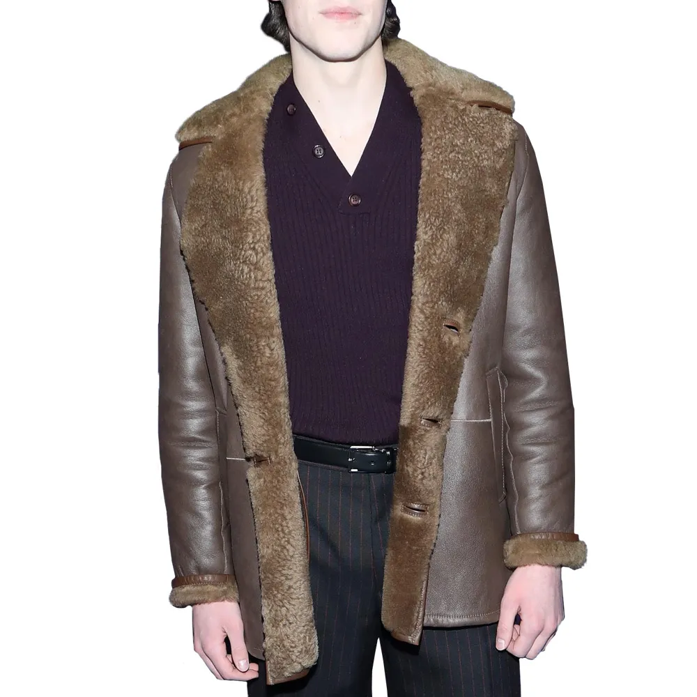 Iron Claw Leather Coat Jeremy Allen White