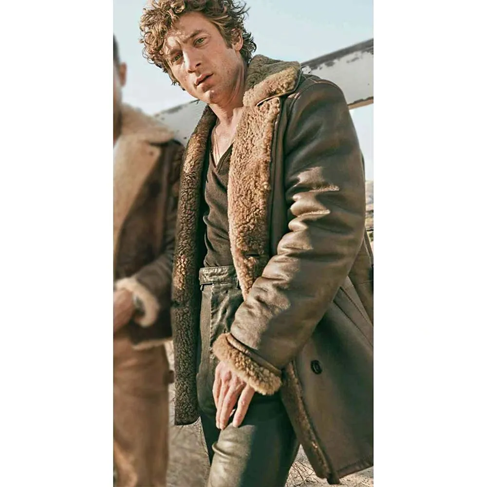 Iron Claw Leather Coat Jeremy Allen White