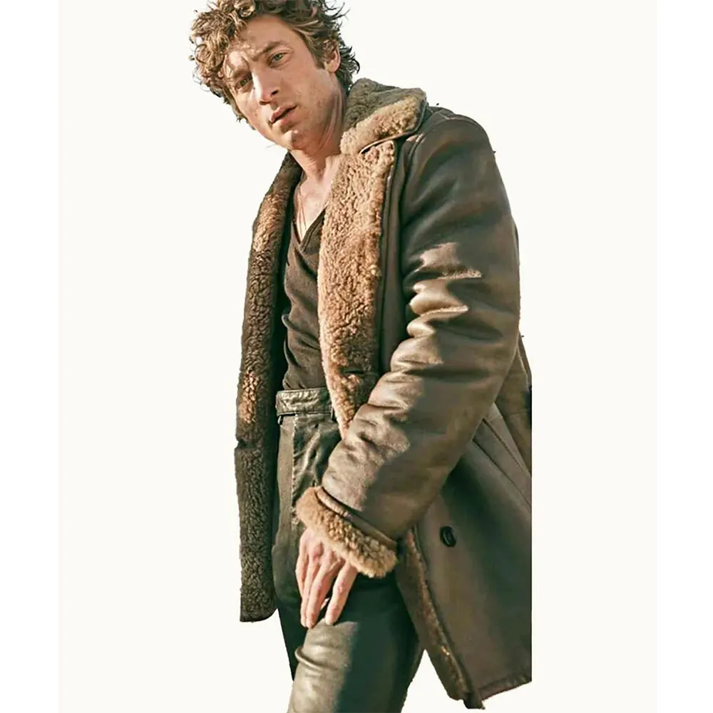 Iron Claw Leather Coat Jeremy Allen White