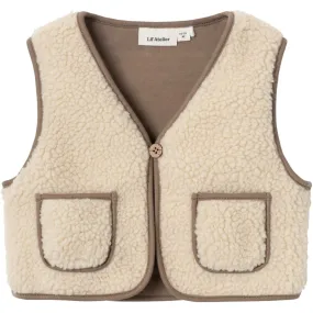 Lil' Atelier Birch Jono Sherpa Vest