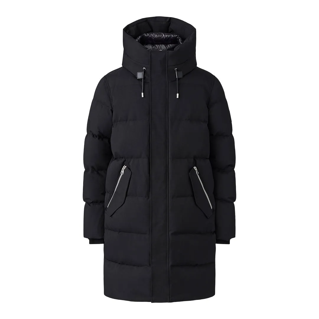 Mackage Antoine 2-in-1 Recycled Down Parka With Removable Bib Black Size