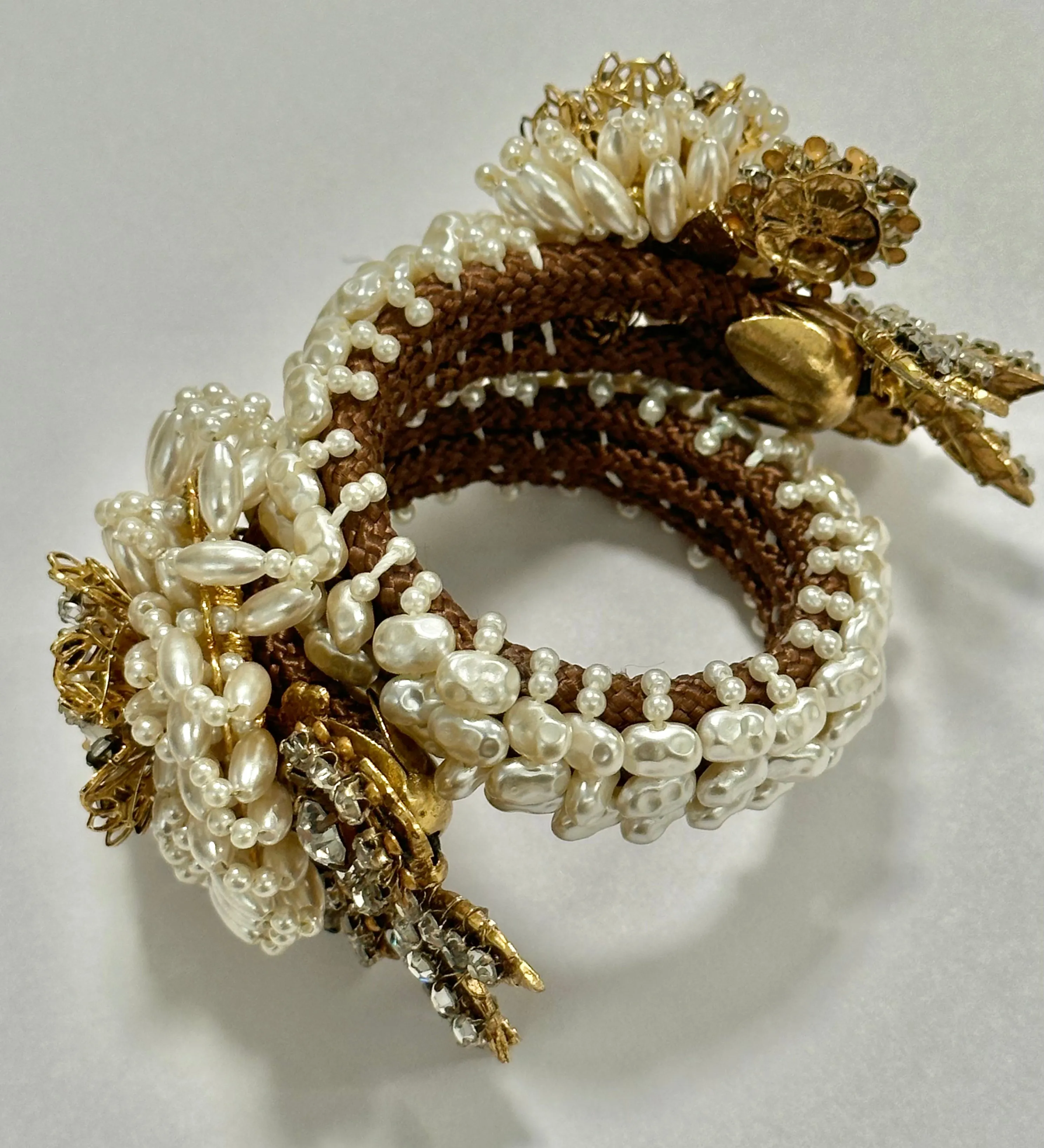 Elegant Miriam Haskell Wrap Bracelet