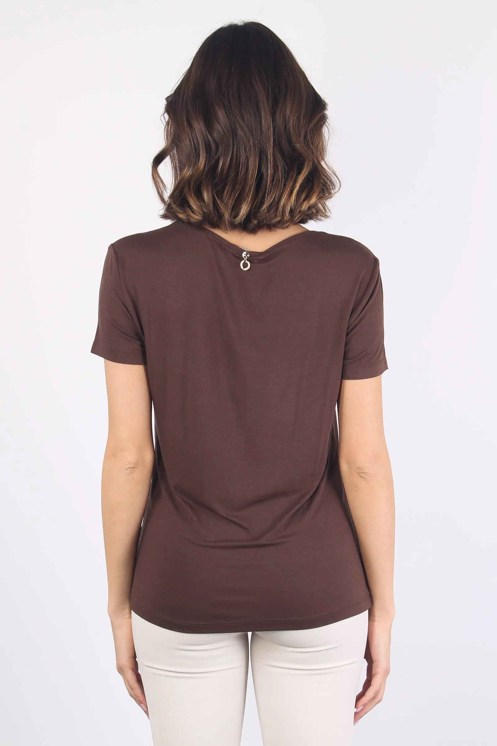 French Roast V-Neck T-shirt