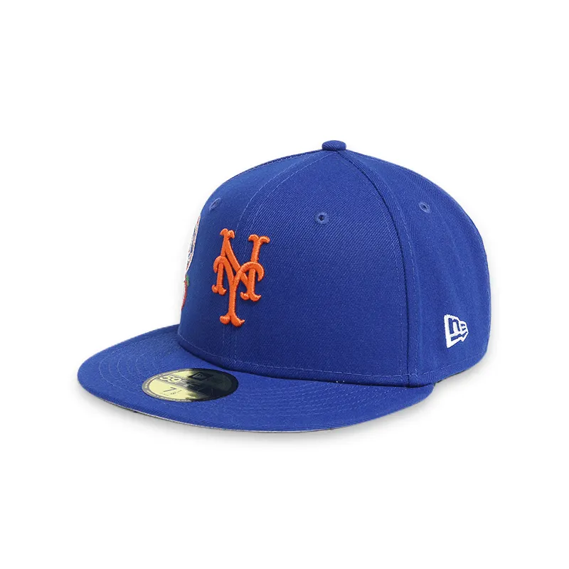 New York Mets City Cluster Blue Men's MLB 59FIFTY Fitted Cap