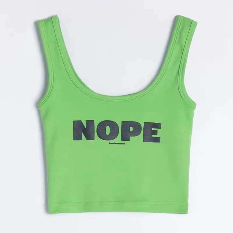 “NOPE” VEST BUY ONE GET ONE FREE BY32602