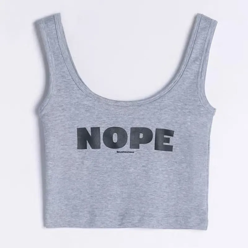 “NOPE” VEST BUY ONE GET ONE FREE BY32602