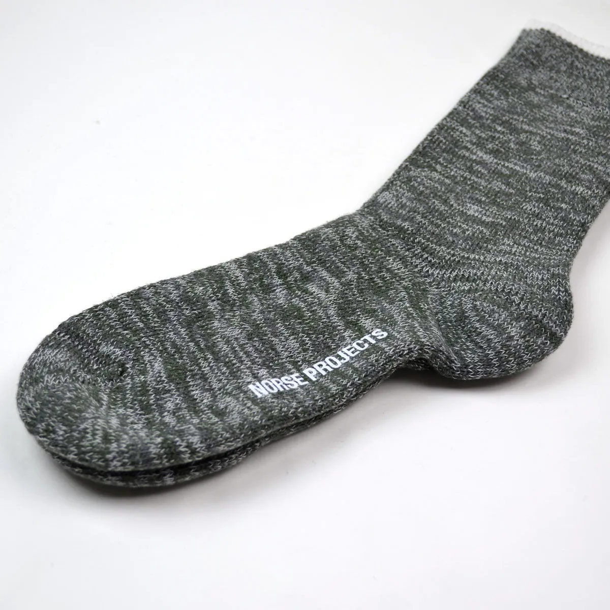 Norse Projects Charcoal Bjarki Blend Socks