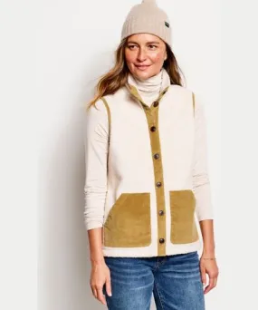 Orvis Women's Eco-Friendly Sherpa Vest - Ecru