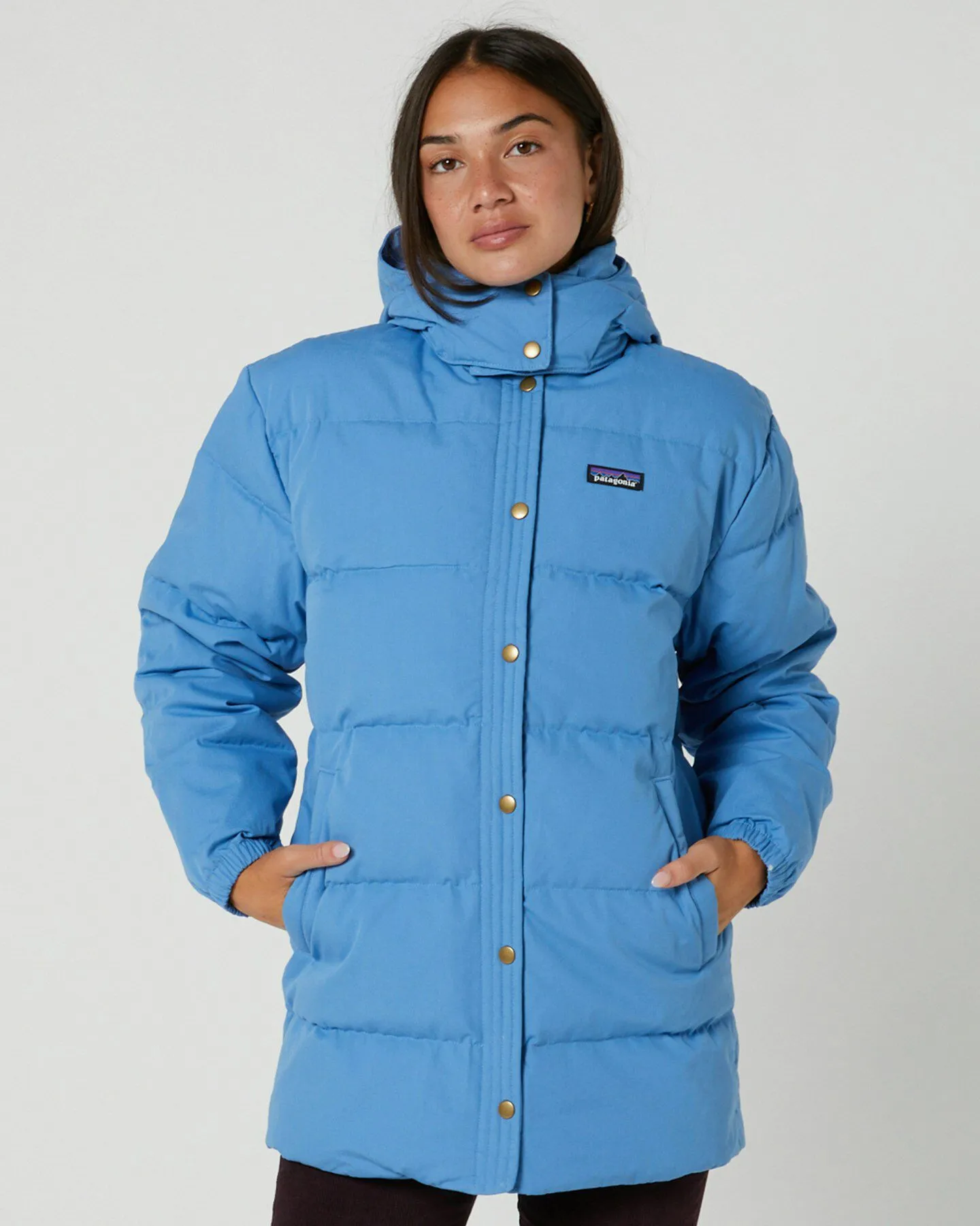 Blue Bird Patagonia Women's Cotton Down Parka | SurfStitch