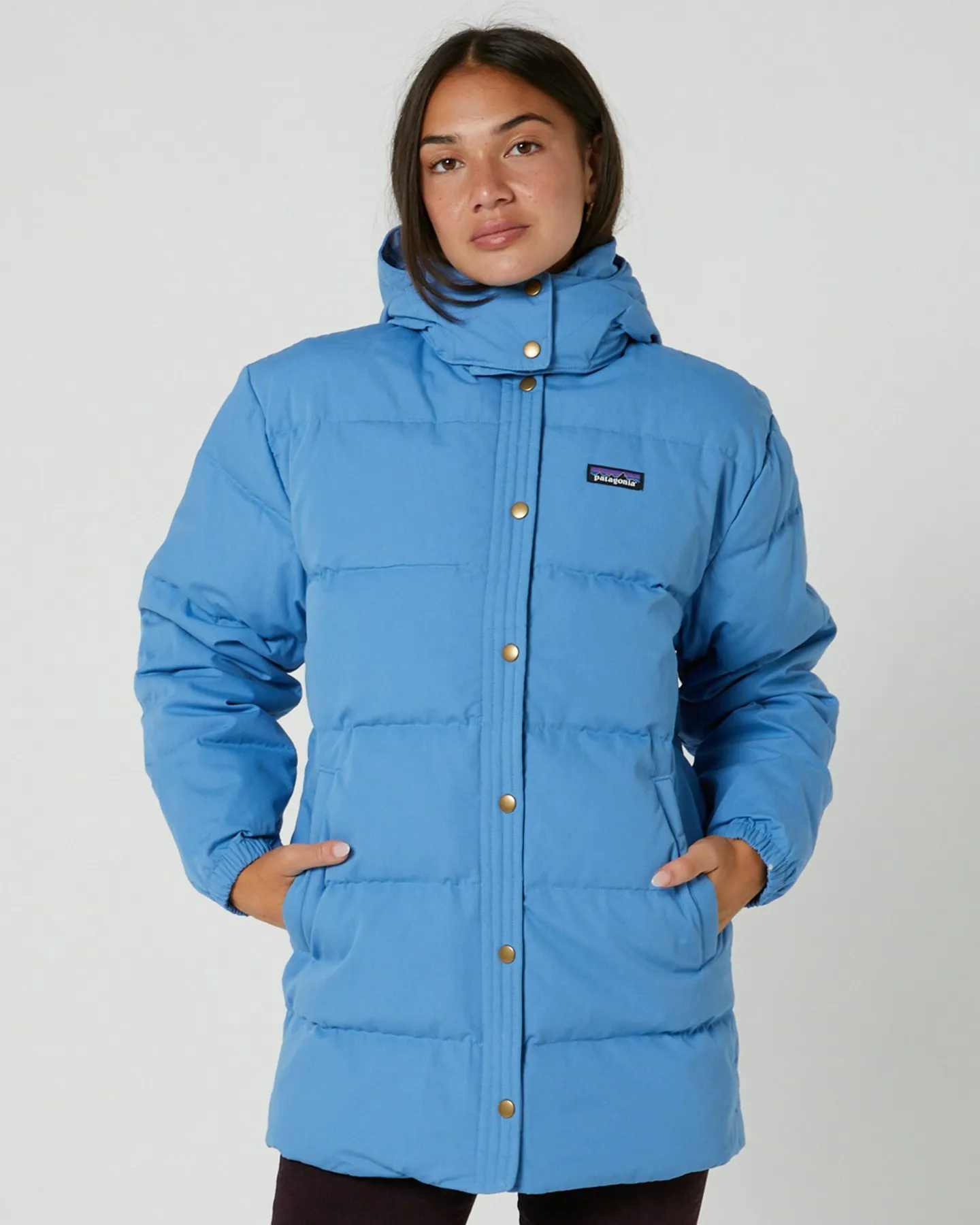 Blue Bird Patagonia Women's Cotton Down Parka | SurfStitch