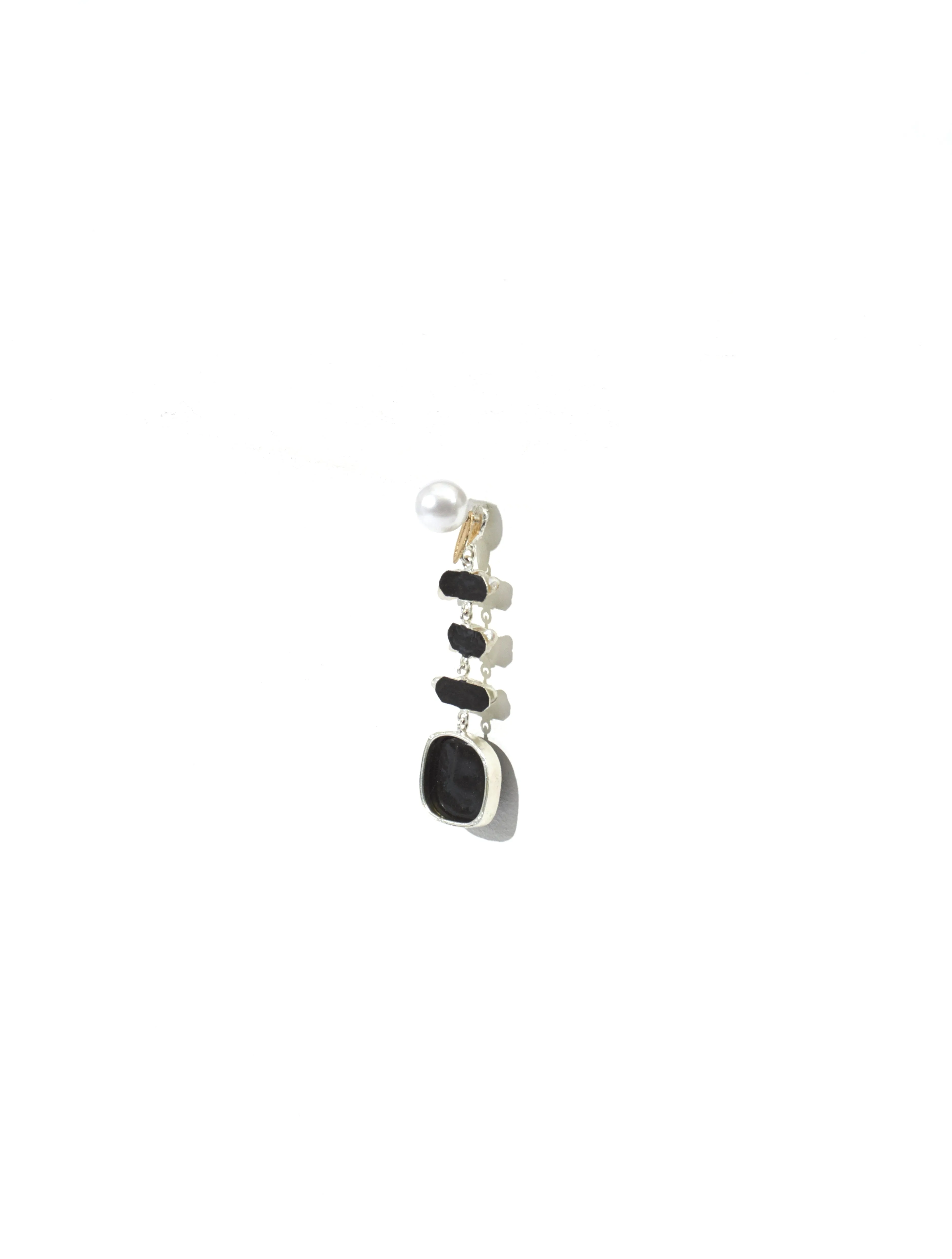 Black Dangling Earring