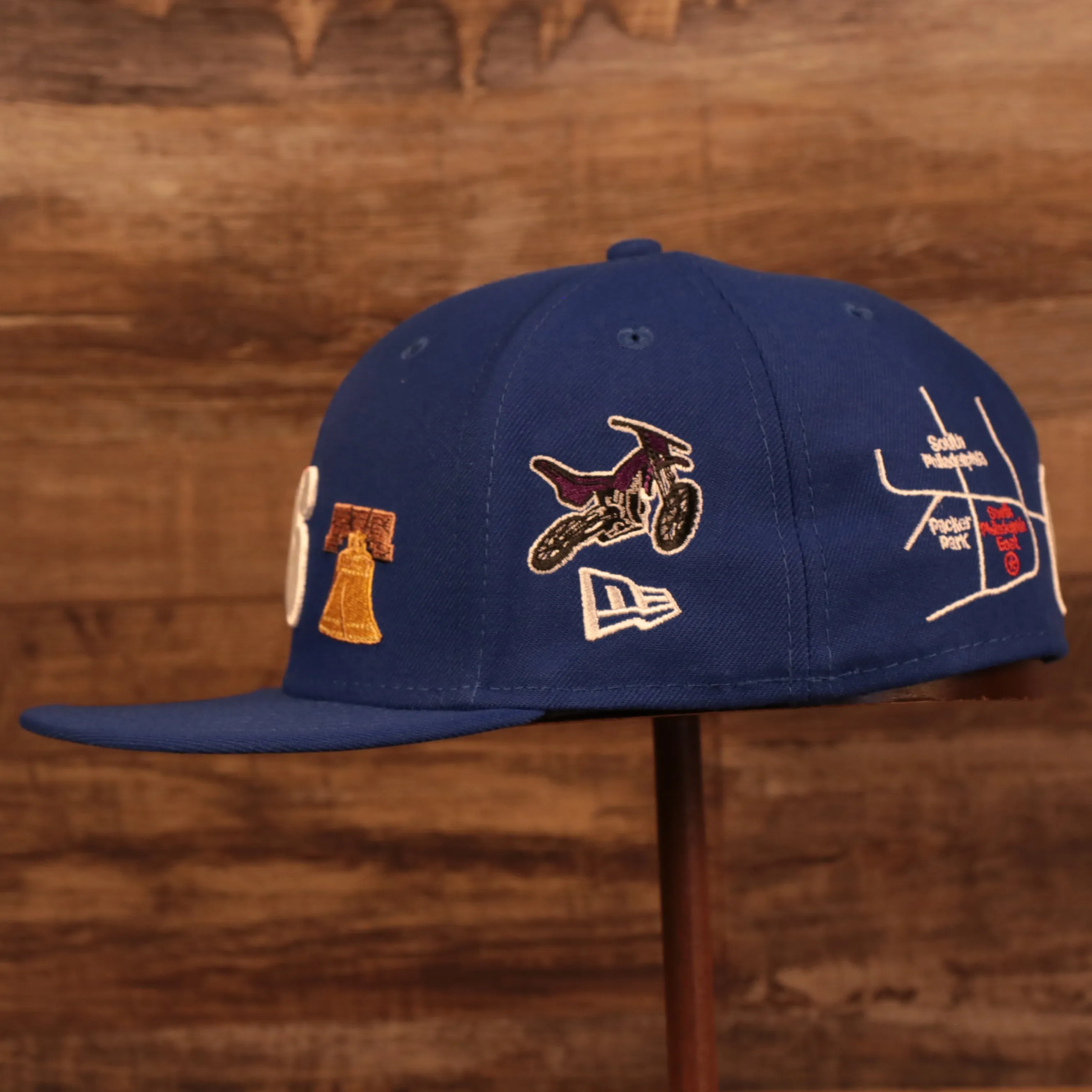 Cooperstown Philadelphia Athletics Wordmark Retro Snapback