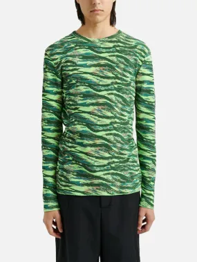 Printed Thermal Shirt - Green