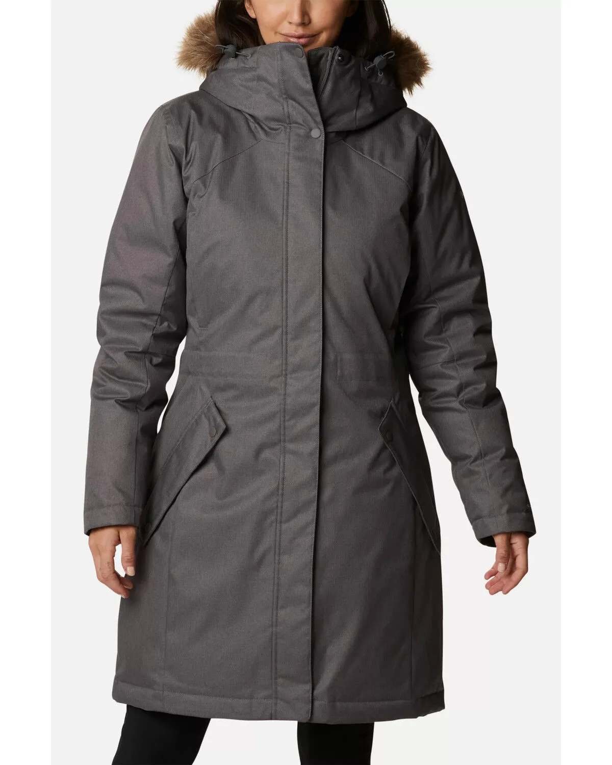 Columbia Grey Juniper Ridge Omni Heat Women Down Parka