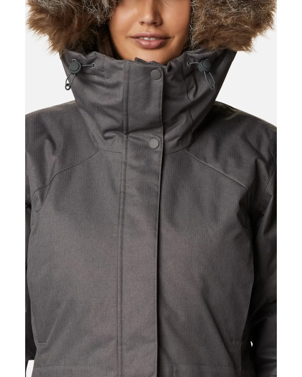 Columbia Grey Juniper Ridge Omni Heat Women Down Parka