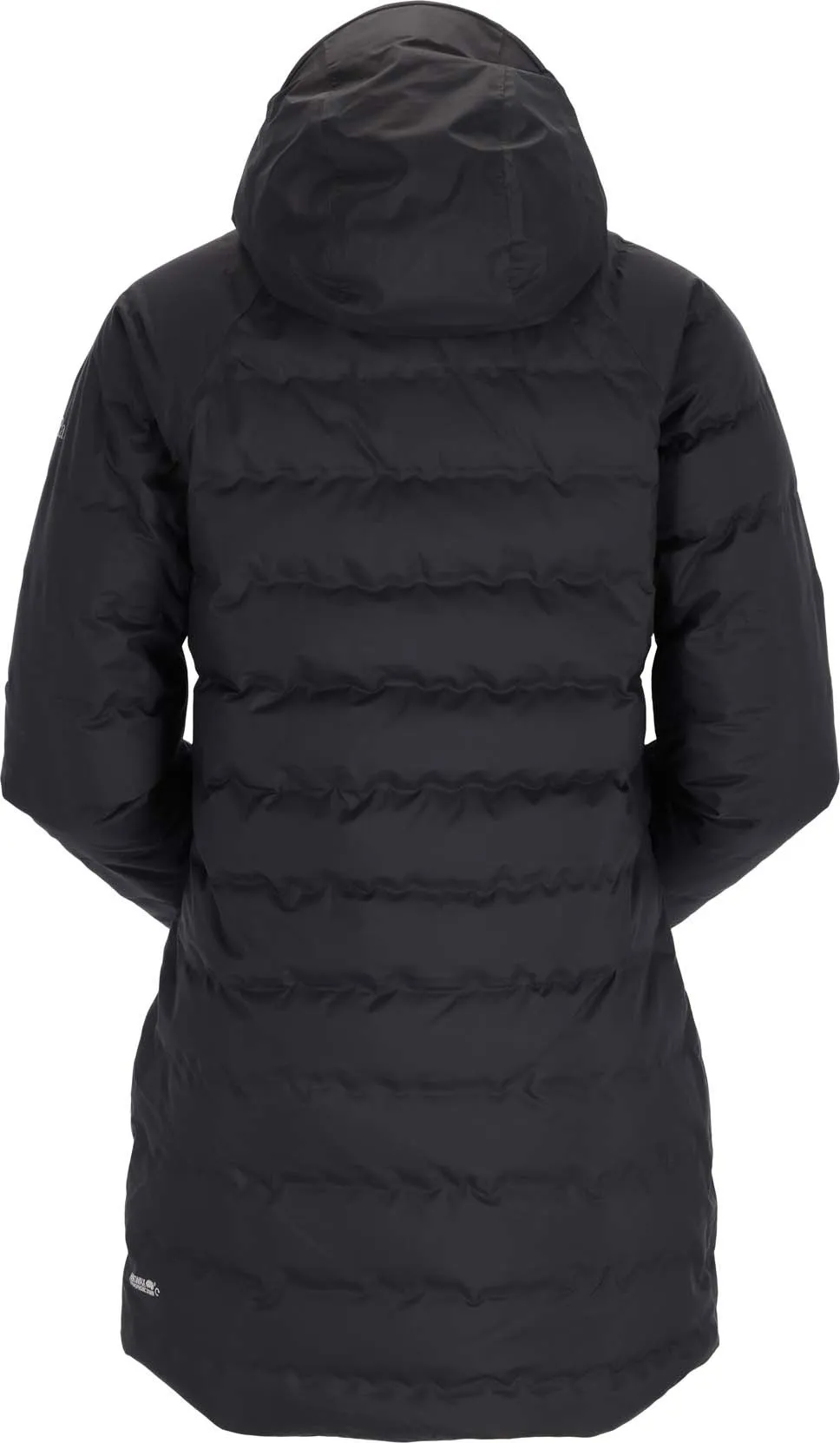 Rab Women's Valiance Waterproof Down Parka Black | Buy Rab Women's Valiance Waterproof Down Parka Black | Outnort