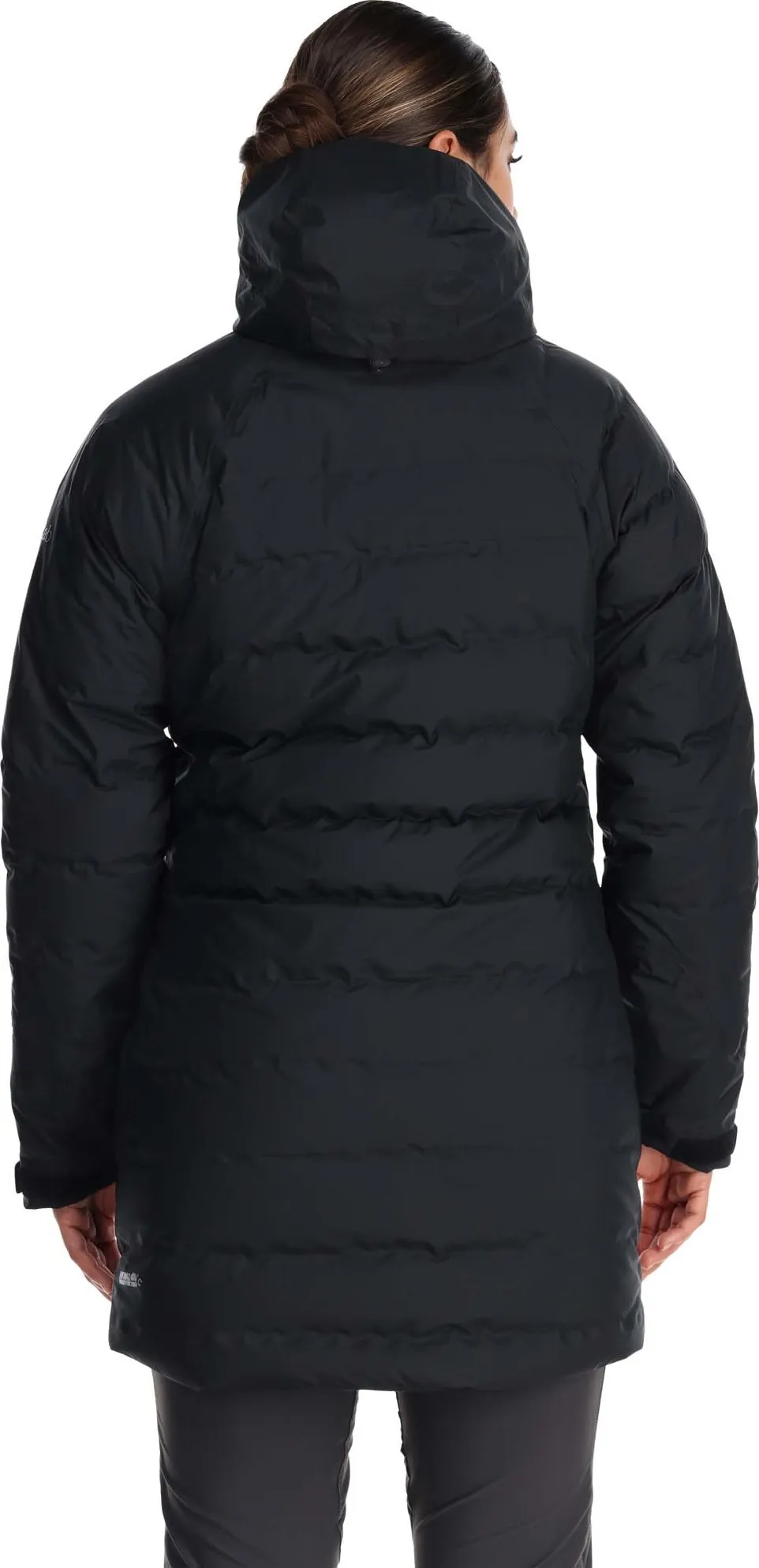 Rab Women's Valiance Waterproof Down Parka Black | Buy Rab Women's Valiance Waterproof Down Parka Black | Outnort