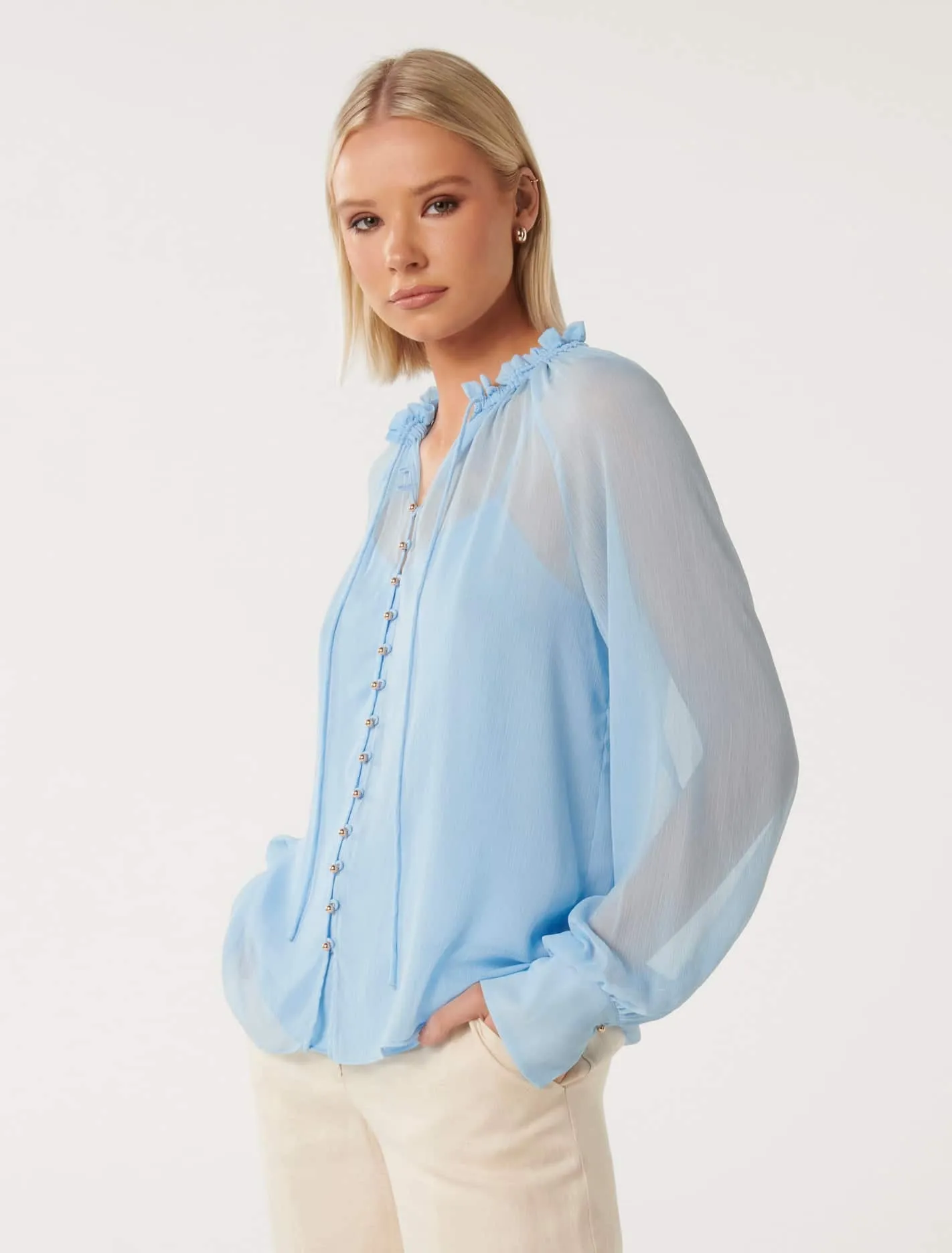 Essence Raglan Blouse by Ashton