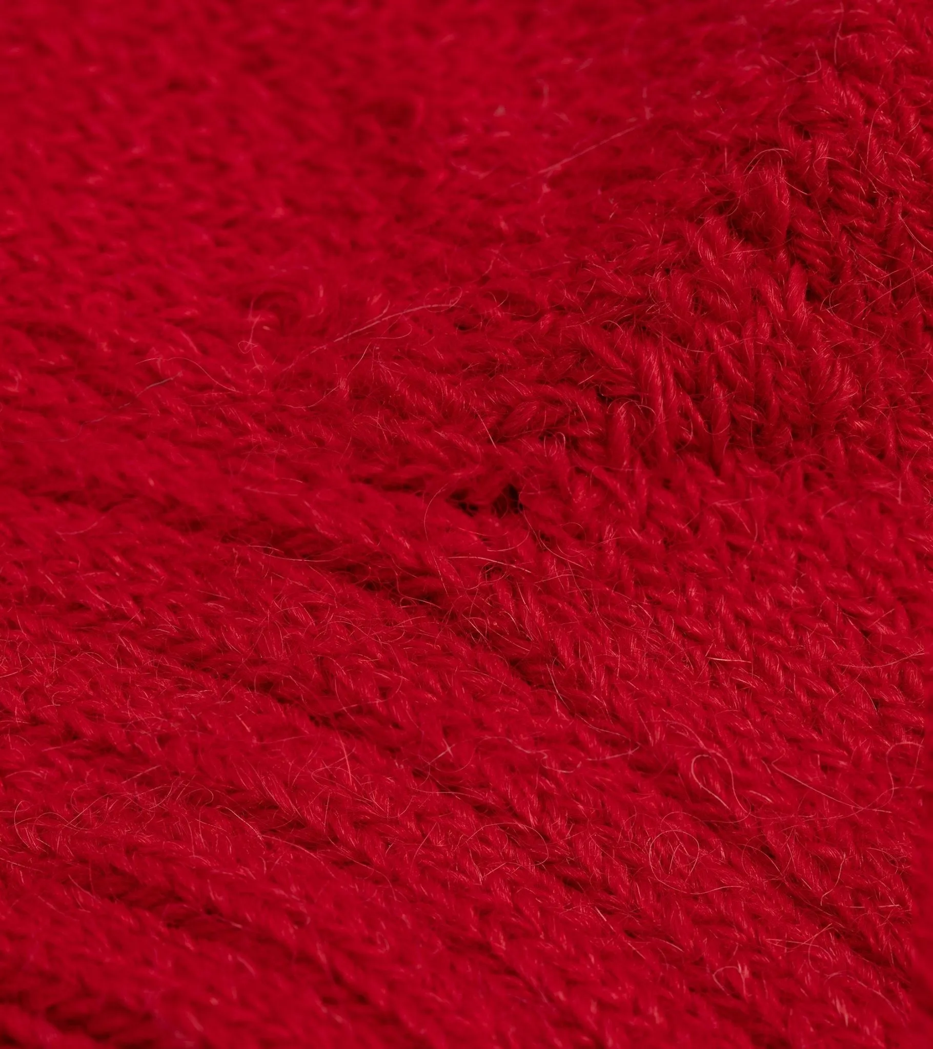 Red Freight Alpaca Cushion Sole Socks