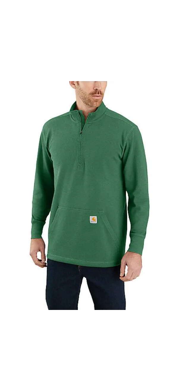 Relaxed Fit Heavyweight Long Sleeve 1/2 Zip Thermal Shirt 104428 by Carhartt