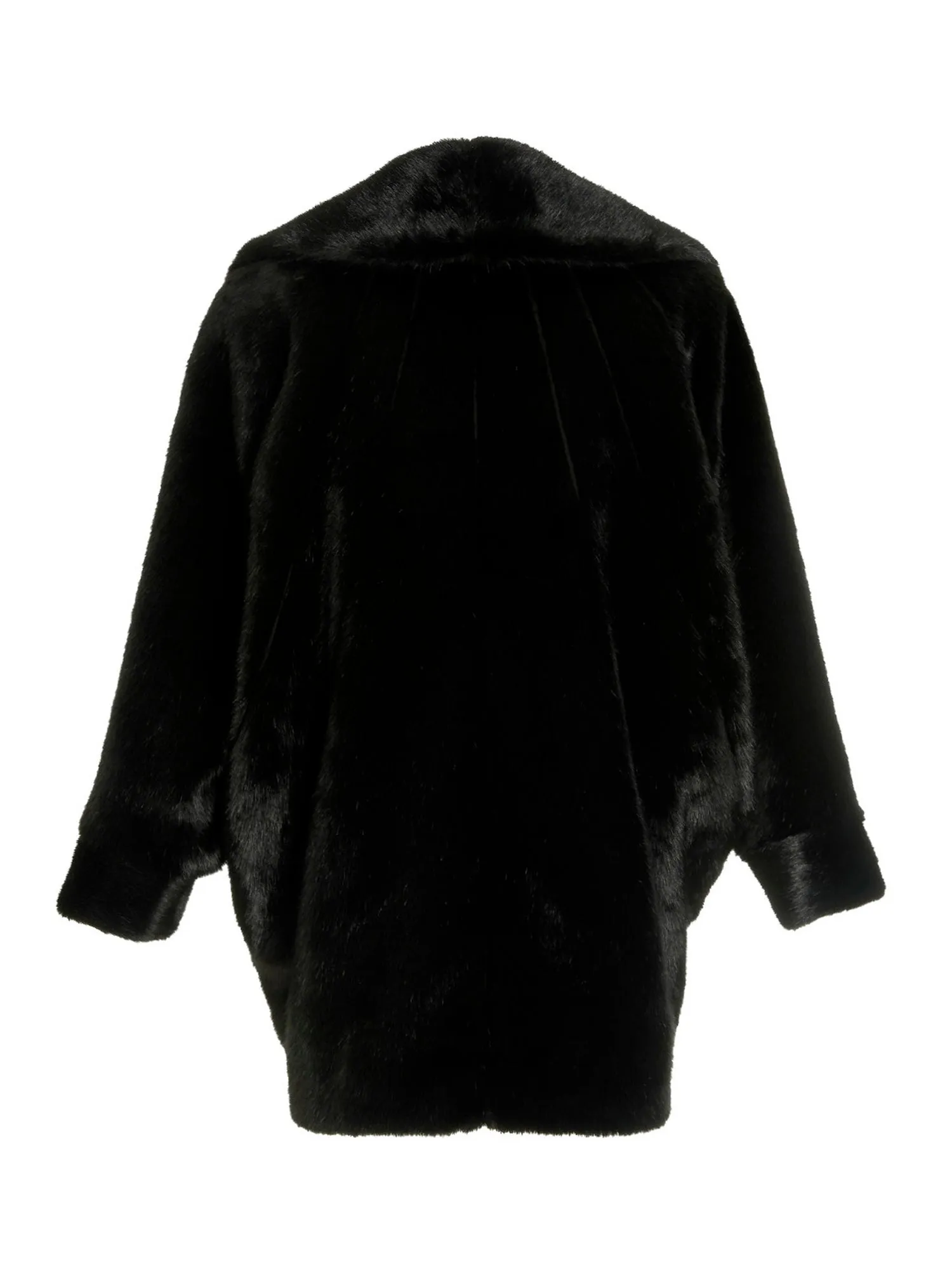 Saint Laurent Oversize Faux Fur Coat by Saint Laurent