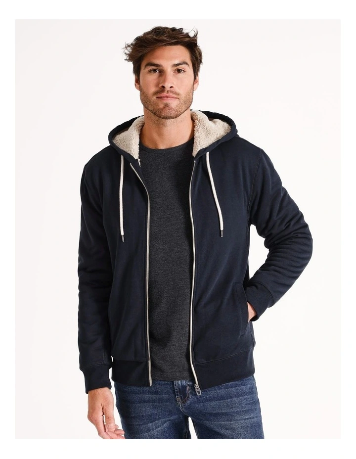 Ink Sherpa Hoodie - Seth