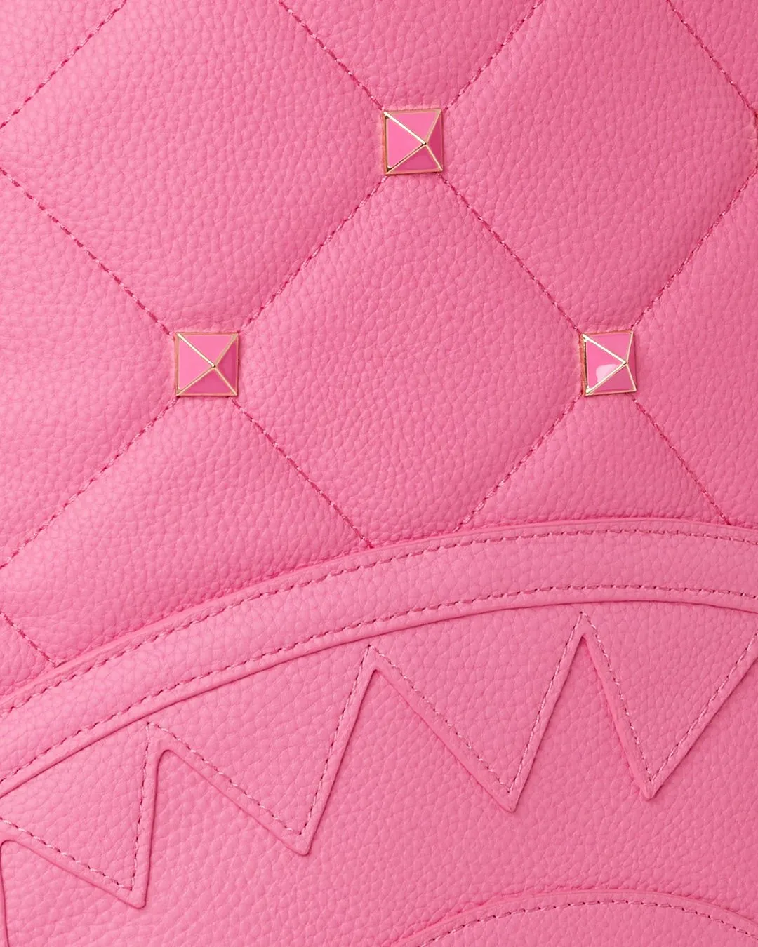 Pretty Pink Quilted Backpack by Sprayground