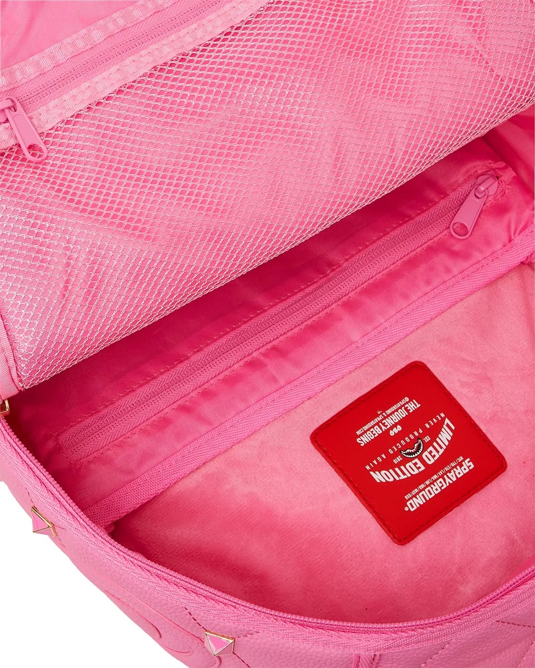 Pretty Pink Quilted Backpack by Sprayground