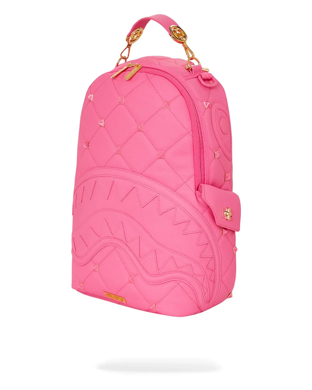 Pretty Pink Quilted Backpack by Sprayground