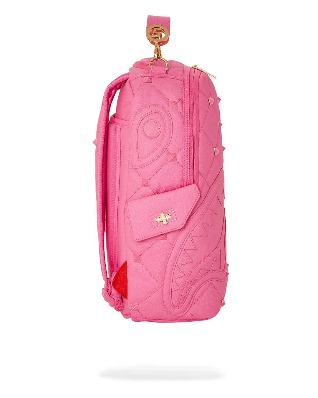 Pretty Pink Quilted Backpack by Sprayground