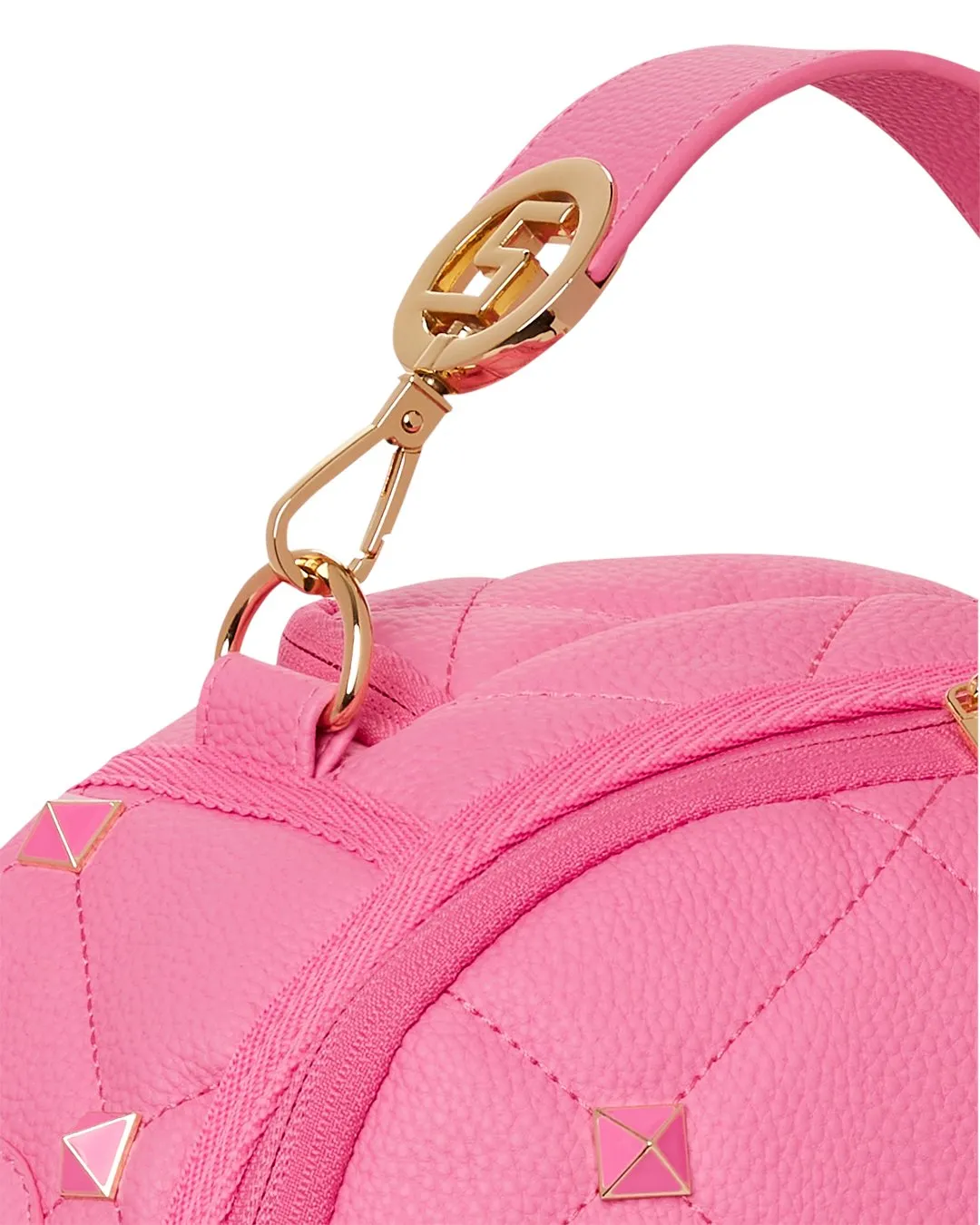 Pretty Pink Quilted Backpack by Sprayground