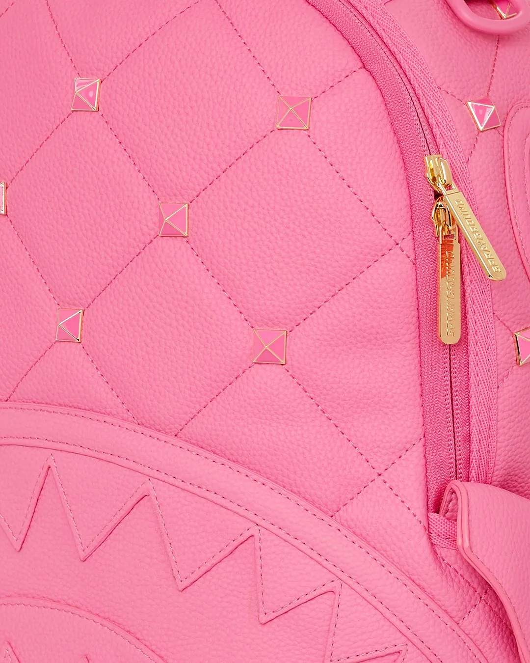 Pretty Pink Quilted Backpack by Sprayground