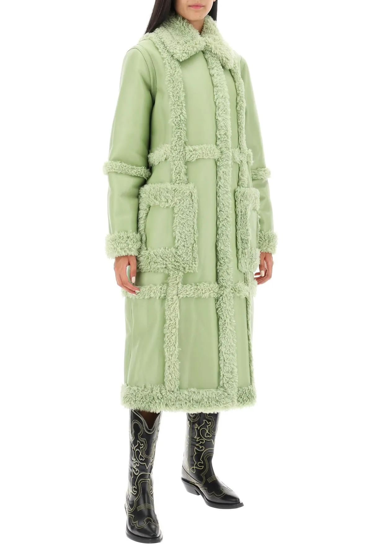 Stand Studio Patrice Eco Shearling Coat