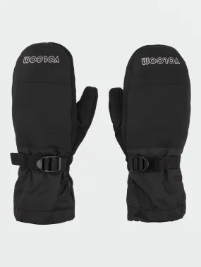 Stone Brighton Black Mittens