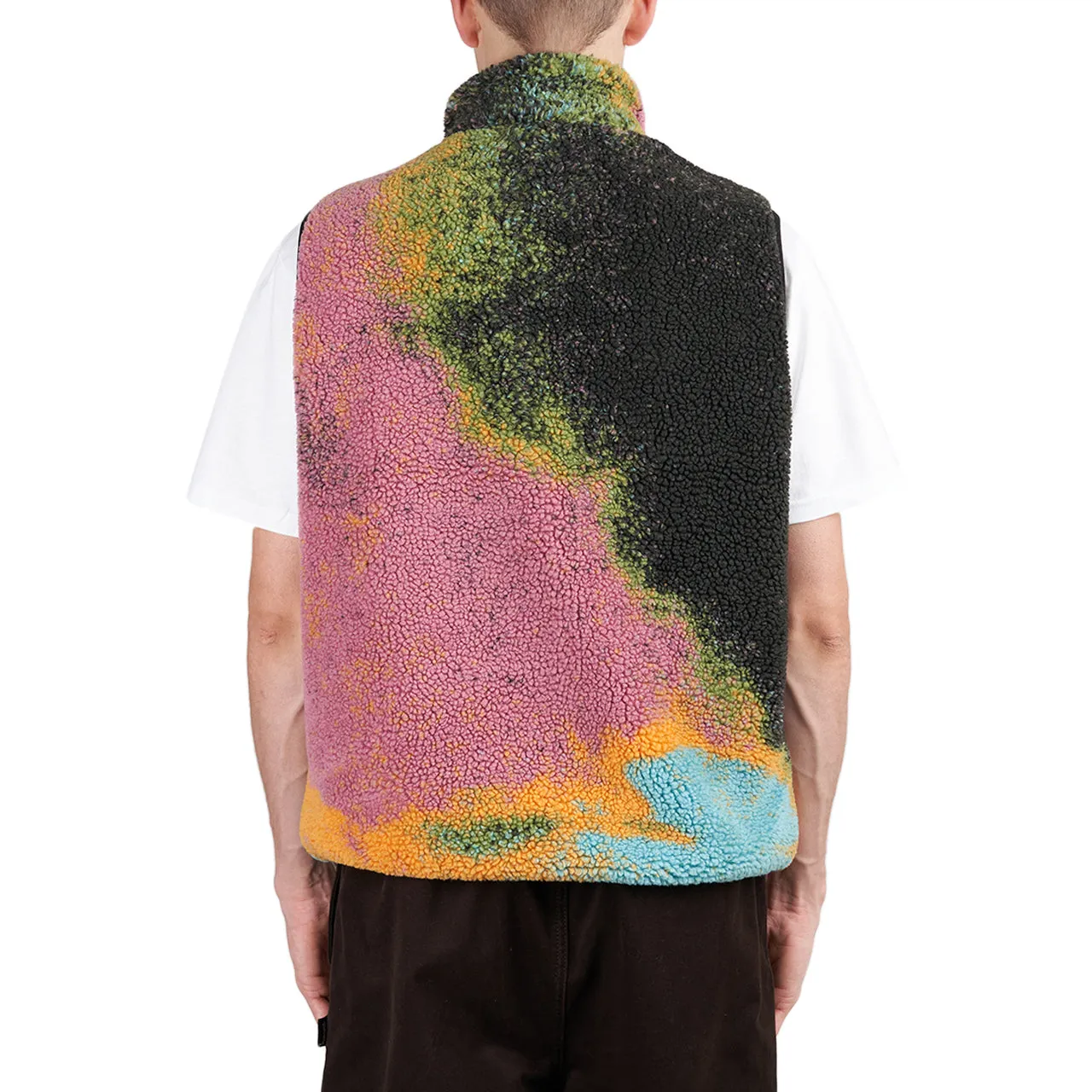 Stussy Jacquard Sherpa Vest Multi