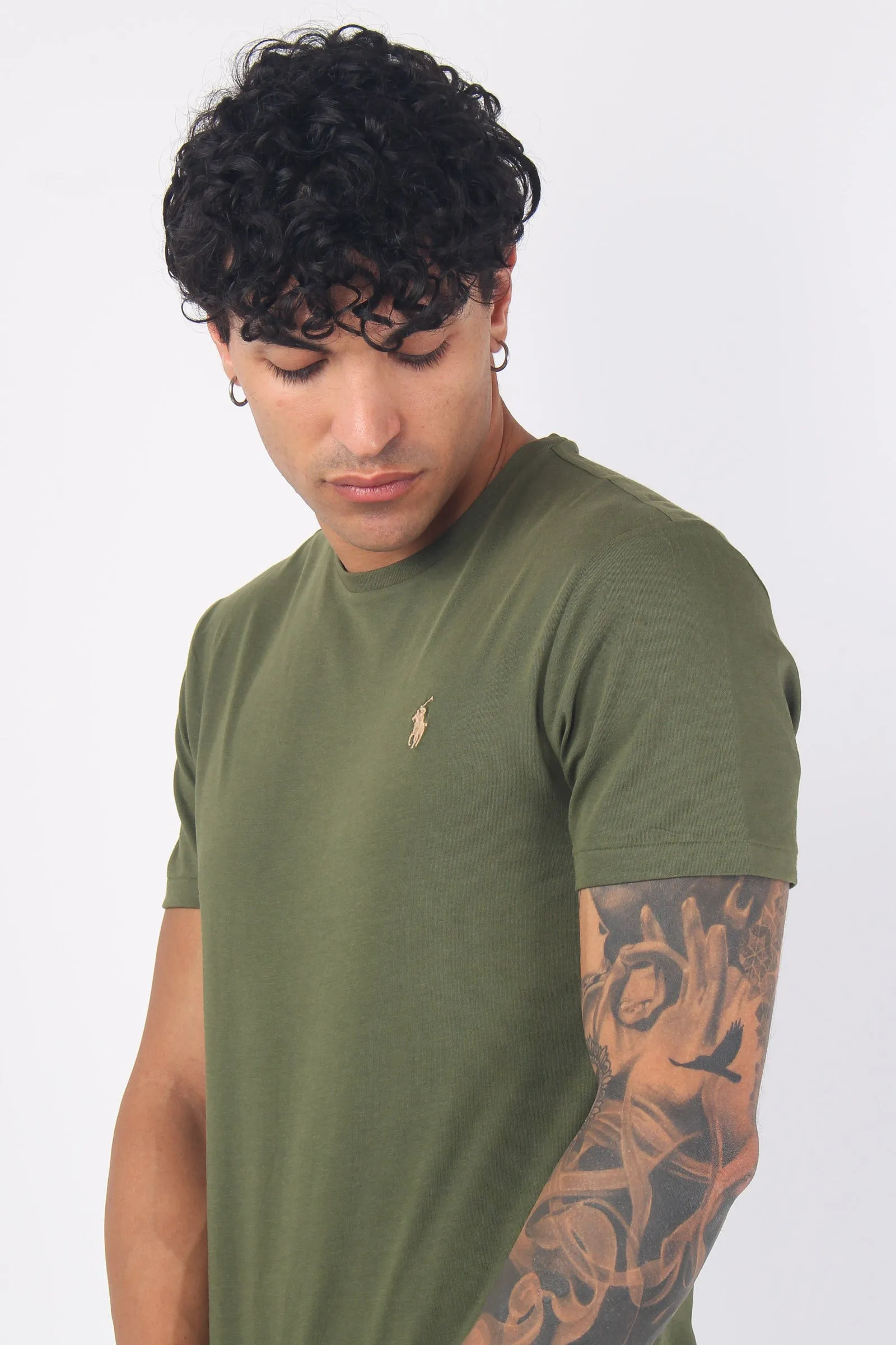 T-shirt Jersey Manica Corta Dark Sage