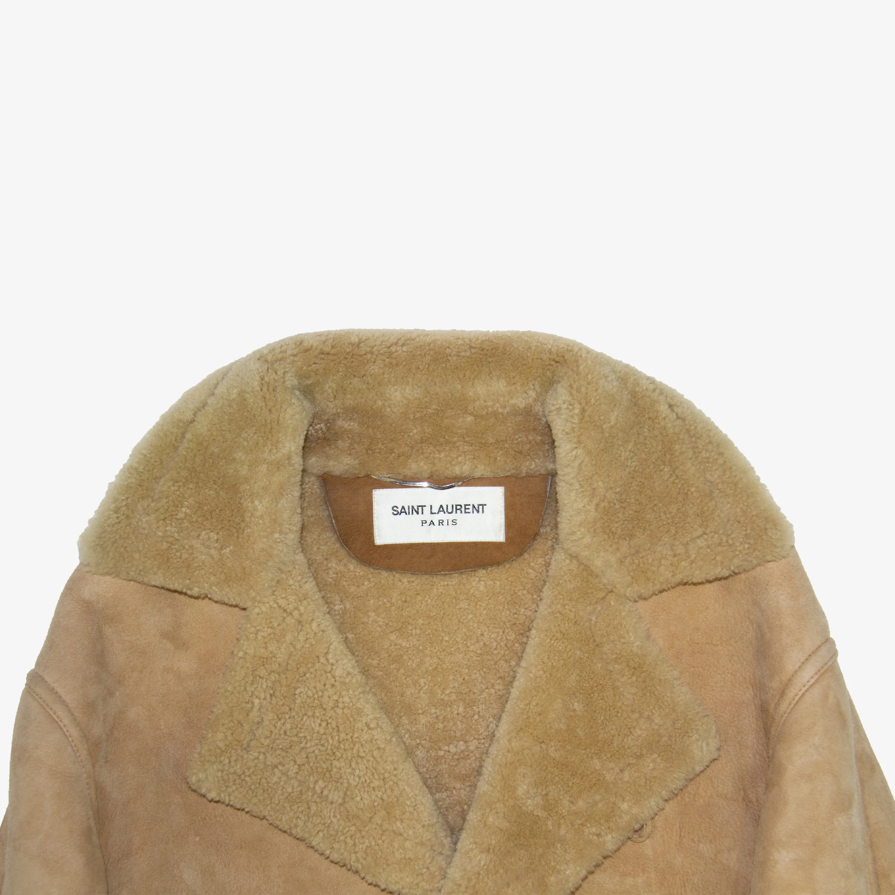 Tan Shearling Coat