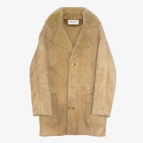 Tan Shearling Coat