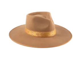 Teak Special Wool Fedora Hat Rancher